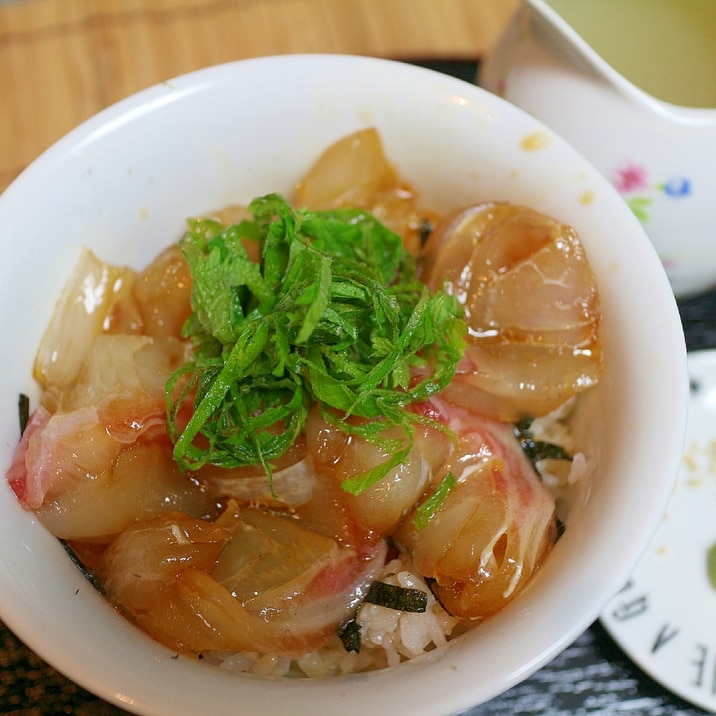 鯛の漬け丼